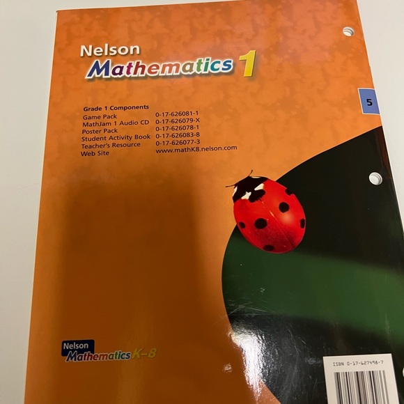 Children Book: Nelson Mathematics Grade 1 - Picture 2 of 4